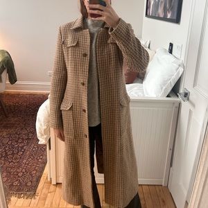 RARE Vintage J Crew 100% Wool coat 4